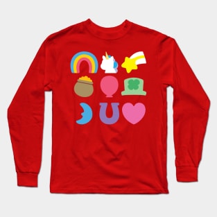 A Set of Lucky Charms Long Sleeve T-Shirt